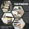 1 Pair Full Extension Ball Bearing Drawer Slides 8 10