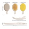 LFJ LFJ 3 in 1 Bath Sponge Brush Set for
