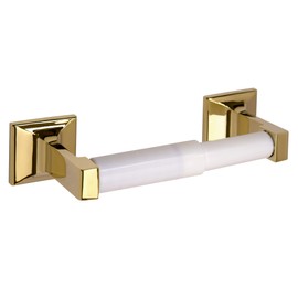 Design House Millbridge Toilet Paper Holder in Polished Brass