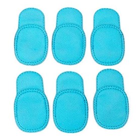WOIWO 6PCS Eye Patches for Treat Lazy Eye And Strabismus, Reusable Amblyopia Eye Patch (Blue)