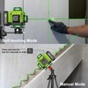 16 Lines Green Laser Level Kit -4x360° 4D Self-Leveling Cross