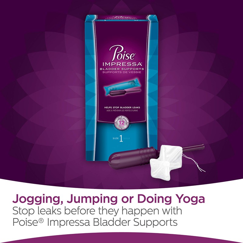 Poise Daily Microliners, Incontinence Panty Liners, Lightest Absorbency, Long, 50