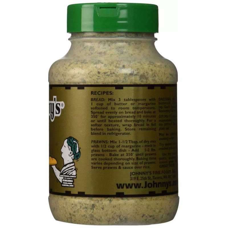 Johnny's Garlic Spread & Seasoning, 510g/18oz (4pk) {Imported from Canada}