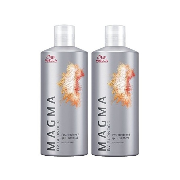 Wella Magma Post Treatment 2 x 500 ml Hair Care by Blondor