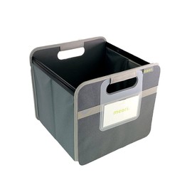 meori Foldable Storage File Box w/Hanging Rails Rewritable Label Fabric …