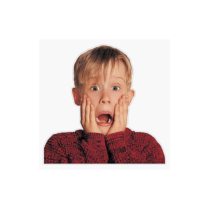 Home Alone Bumper Sticker Window Vinyl Decal 5"