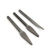 Wilde Tool 3pc 5/32 Diamond 1/4in Cape and Round Chisel