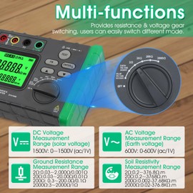 SURLABA Earth Ground Resistance Tester XFDE-DY4100B