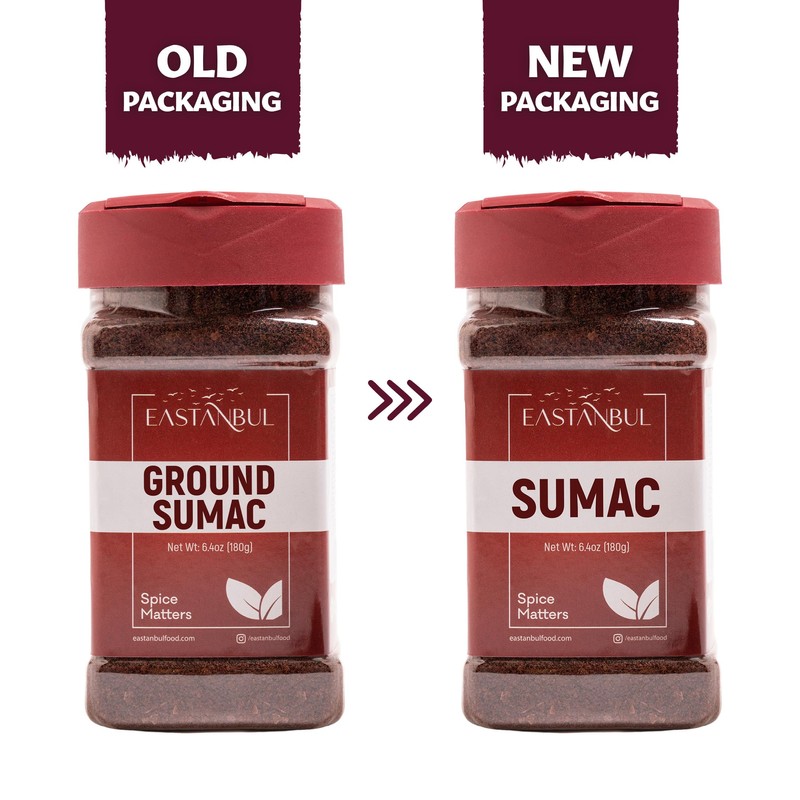 Eastanbul Sumac Spice, 6.4oz, Ground Sumac, Fresh Farm Turkish Spice