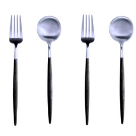 Cutipol GOA Dessert Fork Spoon Set of 4