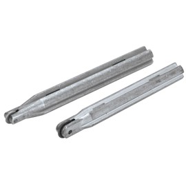 Rubi 1948 Rodels, Grey, 6-10 mm, Set of 2