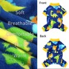 XPUDAC - Pijama de forro polar para perros pequeños y