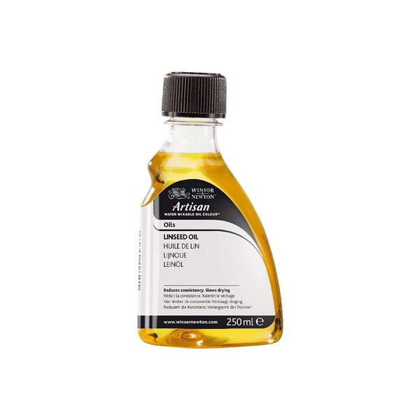 Winsor & Newton 3039723 250 ml Artisan Water Mixable Linseed Oil Medium