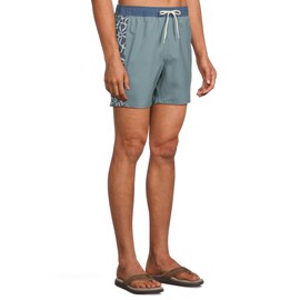 O'Neill Men's Standard Og Side Panel Volley 16 Boardshorts, Stormy Sea