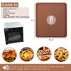 8Pcs Silicone Dehydrator Trays - Nonstick Silicone Drye Mats with