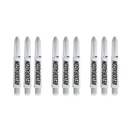 RED DRAGON Street Art Nylon Medium Stems - White RD - 3 sets Per Pack (9 Stems in total)