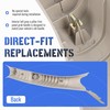HECASA Front Left A Pillar Grab Handle Molding Trim Fits