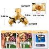 YELUN Garden Hose Splitter Full Flow Splitter No Restricted-Flow Connector