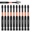 10 pcs Phillips Impact Driver Bits #2 3.5Inch, 2 Phillips