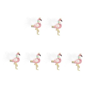 ABOOFAN 3sets Flamingo Hairpin Boys and Girls Hair Clip Hair Accessories Baby Barrettes for Decor 2pcs*3