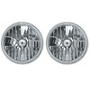 Octane Lighting 7 Inch Crystal Glass/Metal Headlight 60/55 Halogen H4