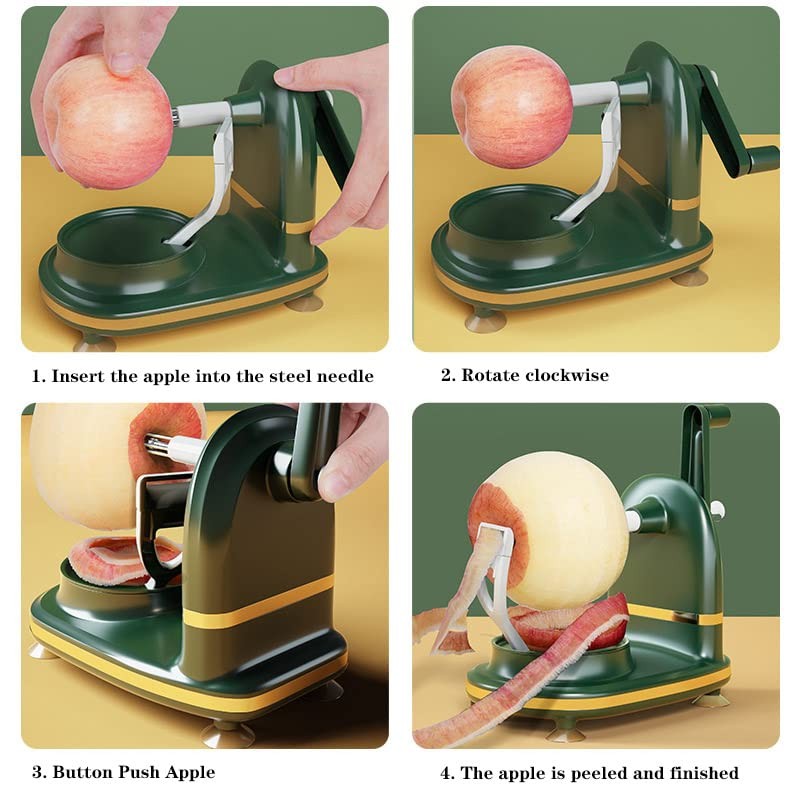 Apple Peeler, Peeler, Stainless Steel, Apple Core Cutter, Kitchen Peeling