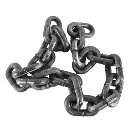 NOVELTY GIANT WWW.NOVELTYGIANT.COM Jumbo Plastic Chain Prisoner Costume Accessory Bachelor Wedding Party (Plain Chain)