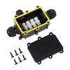 CNBTR Outdoor Underwater Junction Box 3 Way Cable Wire Connector