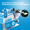 LC401 Ink Cartridge Replacement for Brother LC 401 LC-401 Ink