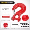 Nilight Forged Steel Winch Hook 3/8" Grade 70 Safety Latch