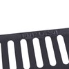DOONARCES 19.7x19.7'' Outdoor Drain Cover Black Cast Iron Drain Grate