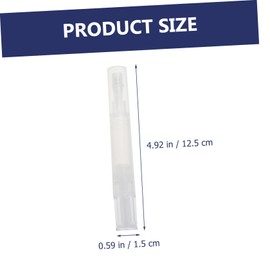 FRCOLOR Ergonomic Cuticle Oil Pen Pcs Nail Salon Pens Ml Lip Gloss Container for Makeup Liquids Easy to Use for Travel and Routine