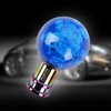 Universal HKS Crystal Blue Round Ball Manual Car Gear Stick