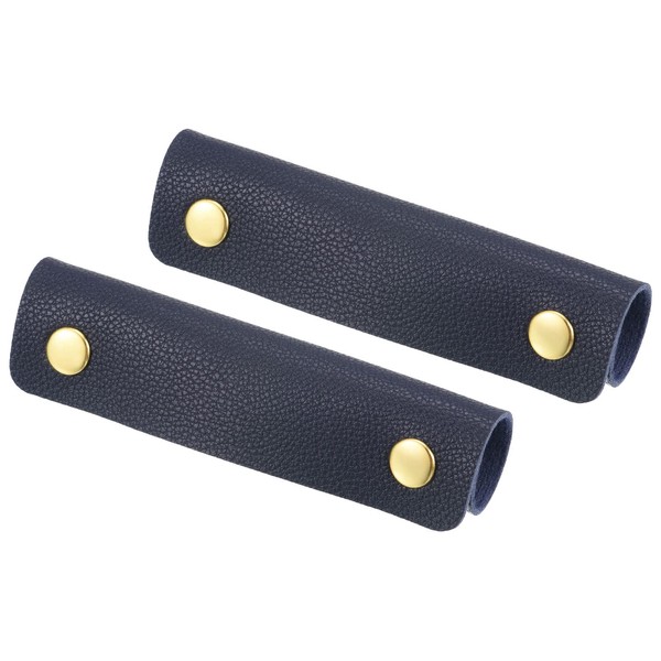 PATIKIL Luggage Handle Wrap, 2 Pack PU Handbag Grip Cover