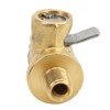 F124N Engine Oil Drain Valve with Nipple Metal M10‑1.25 Thread