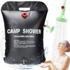 ECtury 20L Camping Shower, 5 Gallons Portable Shower, Camping Essentials,