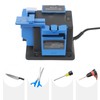 96W 110V Electric Knife Sharpeners, 1350RPM Multifunctional Drill Bit Sharpener