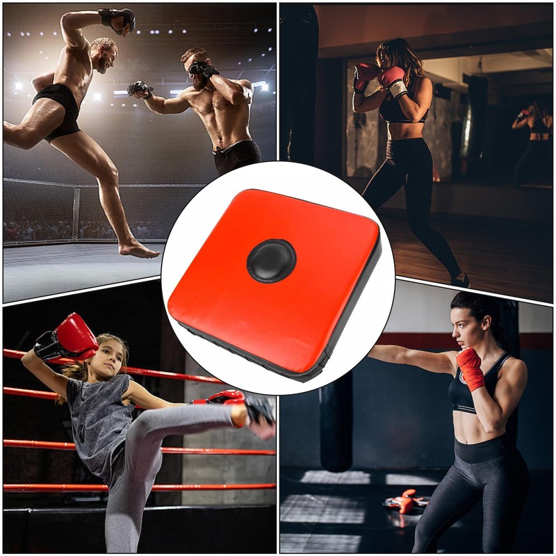 Wall-Mounted Punch Pad, PU Leather Punch Pad Boxing Training Punch