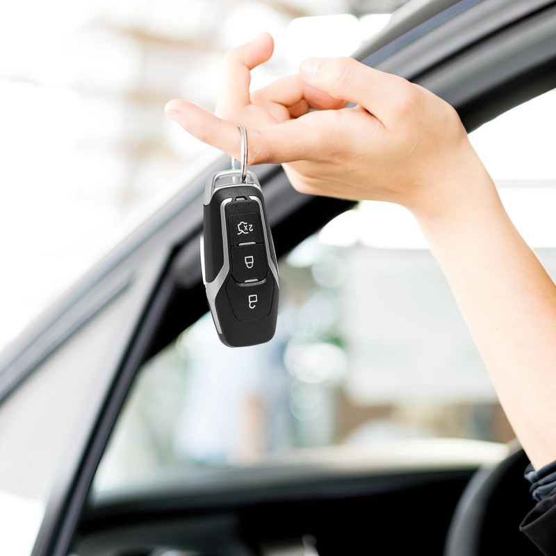 Yerozhui Key Original for Ford Mustang, Key Shell for Ford