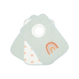 Kindsgard Happaklat Bibs Pack of 3, Raingogen Mint