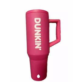 Dunkin' Donuts Dunkin Donuts- Dunk Kings Super Bowl Commercial- Pink 40oz Tumbler In Hand 🔥