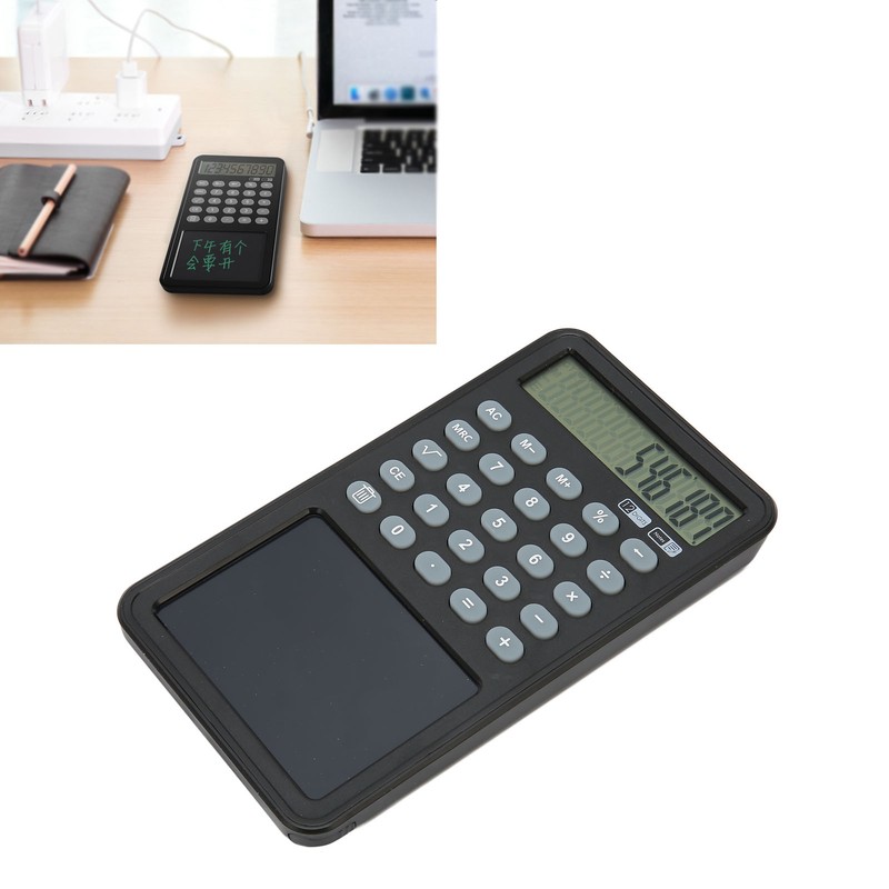 Scientific Calculator with Notepad 12 Digits LCD Display Calculator for