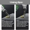 Mgtgbao 6PCS Dry Diamond Drill Bits Set, Core Drill bit