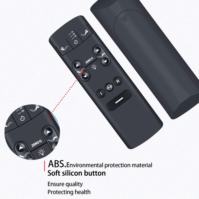 Adjustable Bed Remote Control Replacement with Backlit for Serta Motion