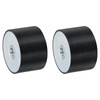 sourcing map 2Pcs 60 x 40mm M12 Thread Female Rubber