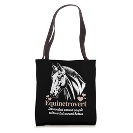 Horse Lover And Horse Riding Horseback Rider for Girls Tote Bag
