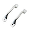 ISURE MARINE 2PCS Boat Cleat Grab Rail Handles Aluminum Fishing