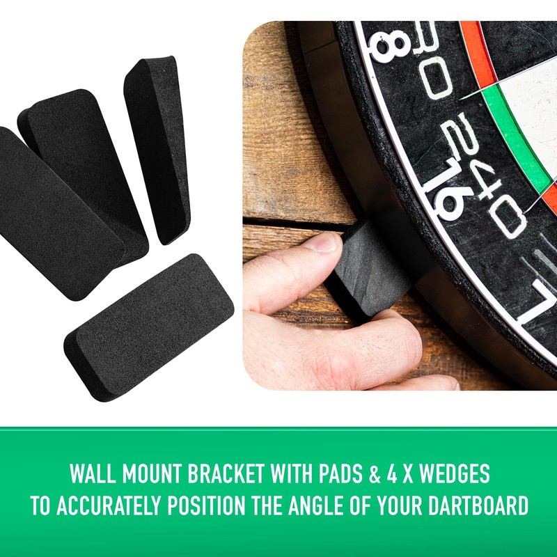 Harrows Dart Board Setup Kit: Complete Set with Dart Board