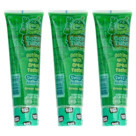 Ooze Tube Liquid Candy Green Apple, 4 Ounce Each (Pack of 3)