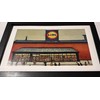 Lowry-Style Framed Print. Beautiful Black Ash Frame (Lowry, LS Lidl)